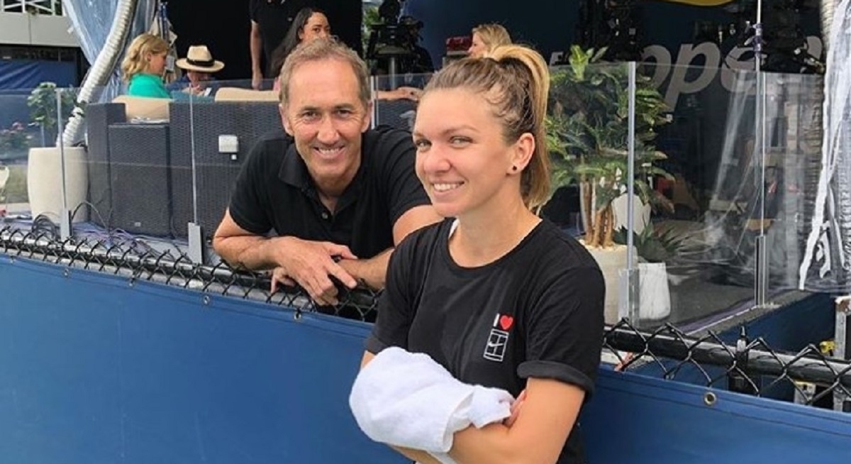 Darren Cahill, cu ochii pe Simona Halep după ce românca și-a concediat antrenorii! Reacția australianului când și-a văzut fosta elevă singură | FOTO