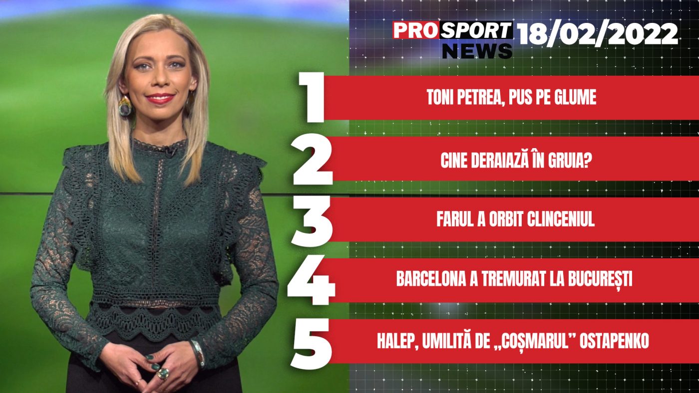 ProSport News | Toni Petrea, pus pe glume! Cele mai importante știri ale zilei | VIDEO