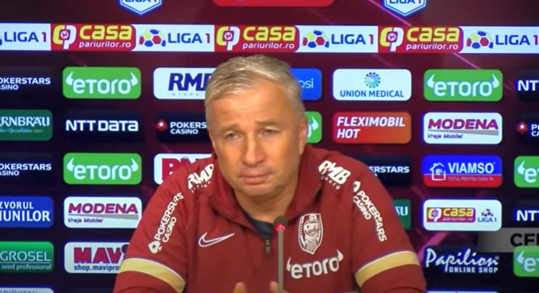 Dan Petrescu, laude pentru un antrenor din Liga 1, înainte de CFR Cluj – Rapid: „Nici eu nu mă așteptam la asta! E meritul lui, face o treabă excelentă”