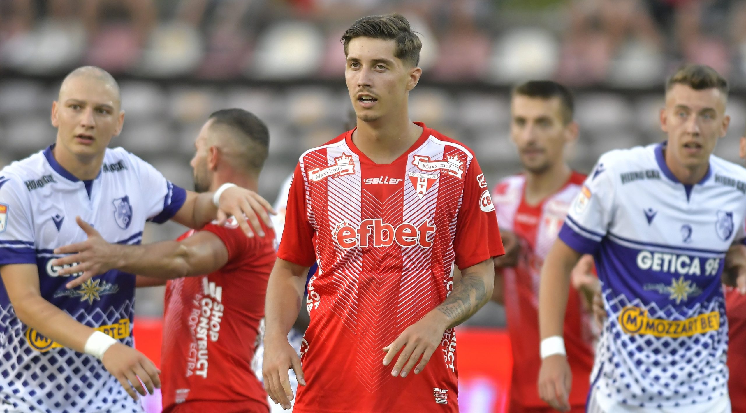 David Miculescu in action during Romania Superliga: A.F.C. News Photo -  Getty Images