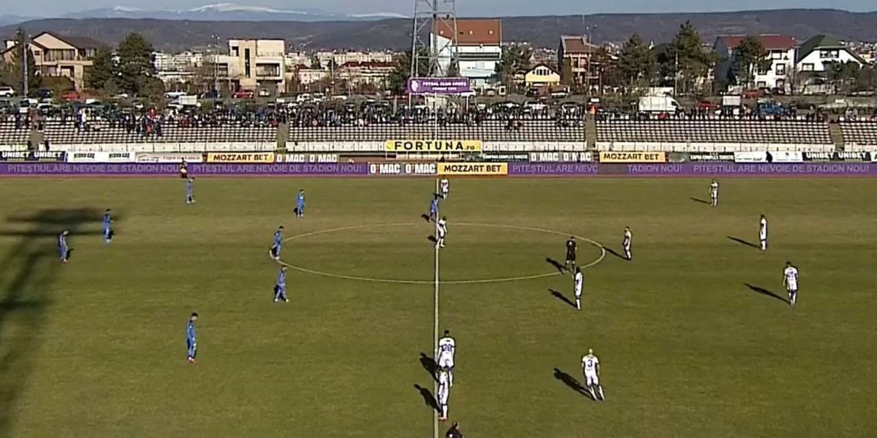 FC Argeș – Academica Clinceni 0-0, Live Video Online, în etapa 24 din Liga 1 | Pauză în Trivale!
