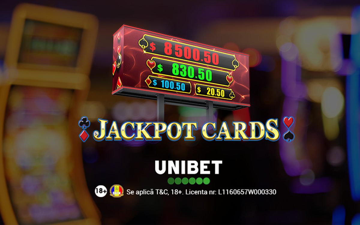 ADVERTORIAL | Jackpot EGT de peste 1 milion RON disponibil în Cazinoul Unibet