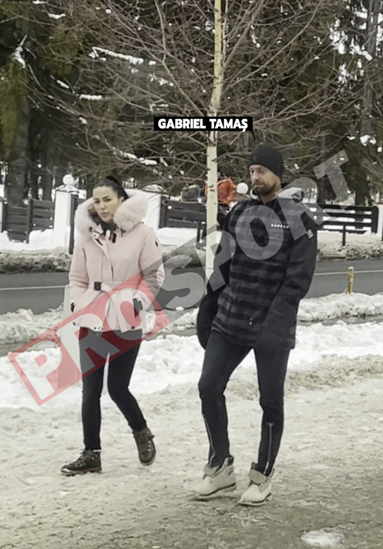 Gabi Tamaș, în Poiana Brașov alături de soție și de fetița lor! Fundașul lui FC Voluntari, pus pe glume | FOTO & VIDEO EXCLUSIV