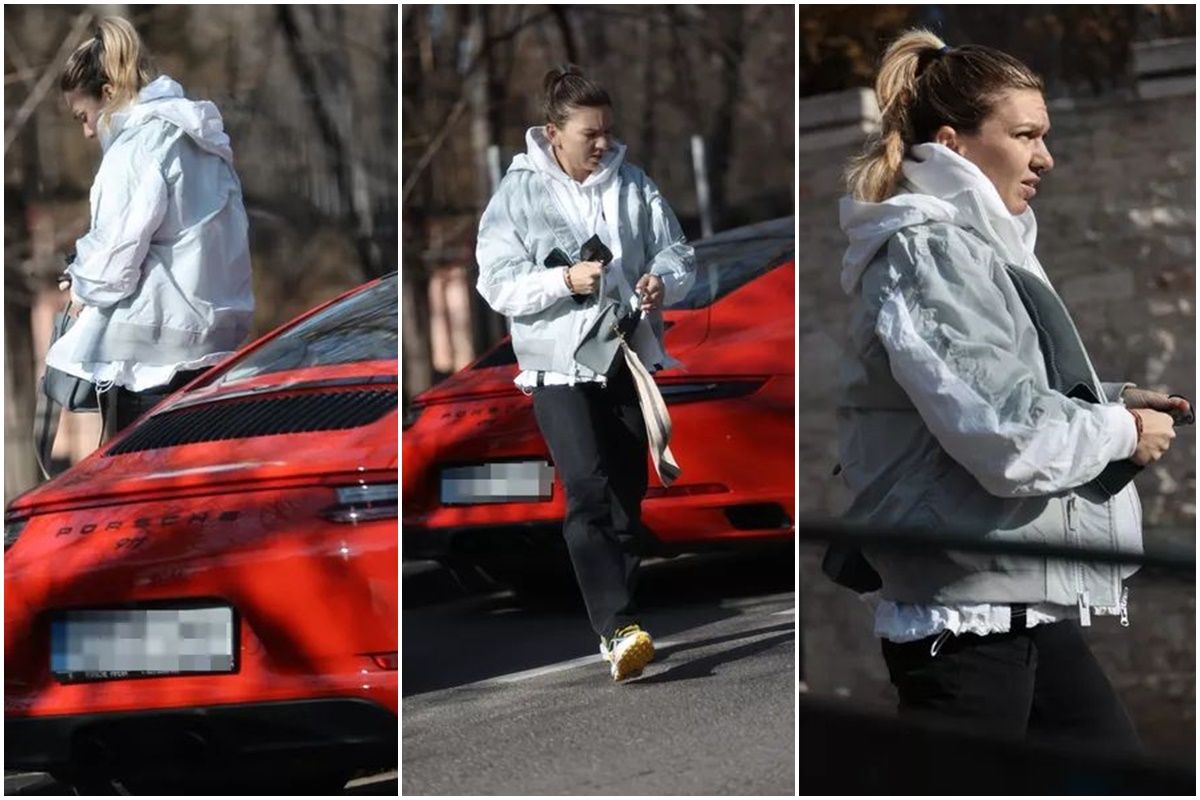 Imaginile anului cu Simona Halep! După ce și-a concediat antrenorii într-un mod șocant și fără Toni Iuruc cu ea, sportiva se plimbă ca o divă într-un Porsche senzațional de 200.000 de euro! | FOTO EXCLUSIV
