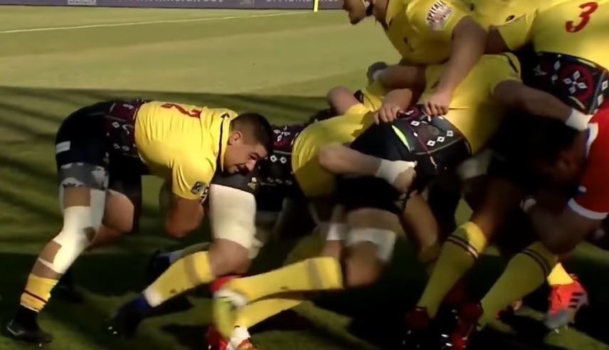 Ovidiu Cojocaru, sportivul care a înscris două eseuri Rusiei, s-a resimțit după meciul de rugby: „Mi-am pus gheață peste tot, dar a meritat durerea” | INTERVIU