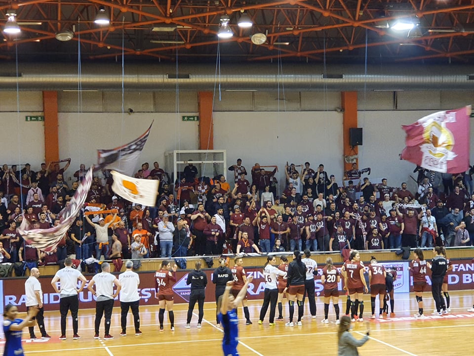 Rapid, victorie la debutul în Liga Campionilor la handbal feminin! Giuleștencele au învins-o pe Lokomotiva Zagreb