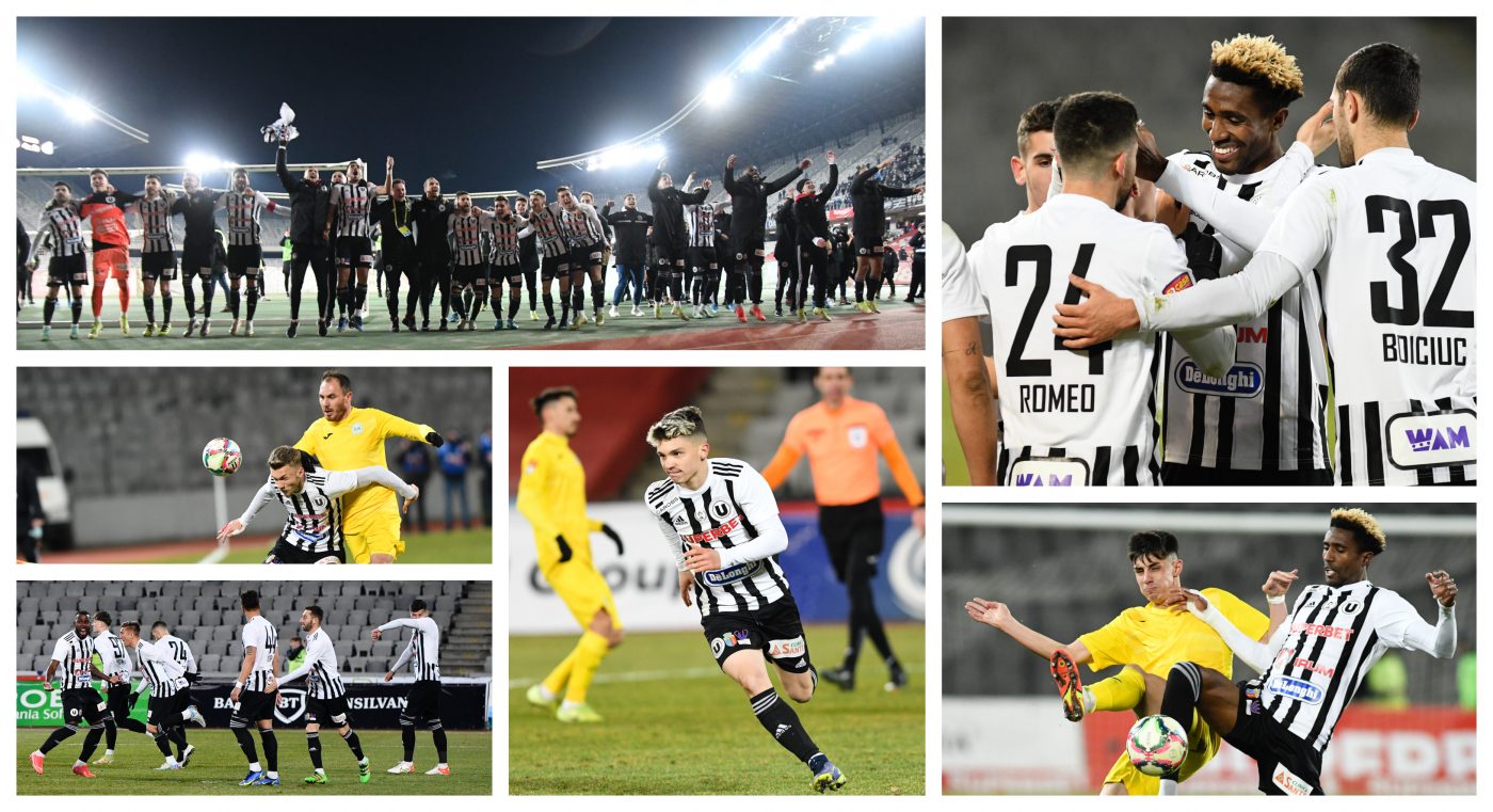 ”U” Cluj a pornit din viteza a 4-a. Ely Fernandes, din altă ligă! Concordia, umilită pe Cluj Arena