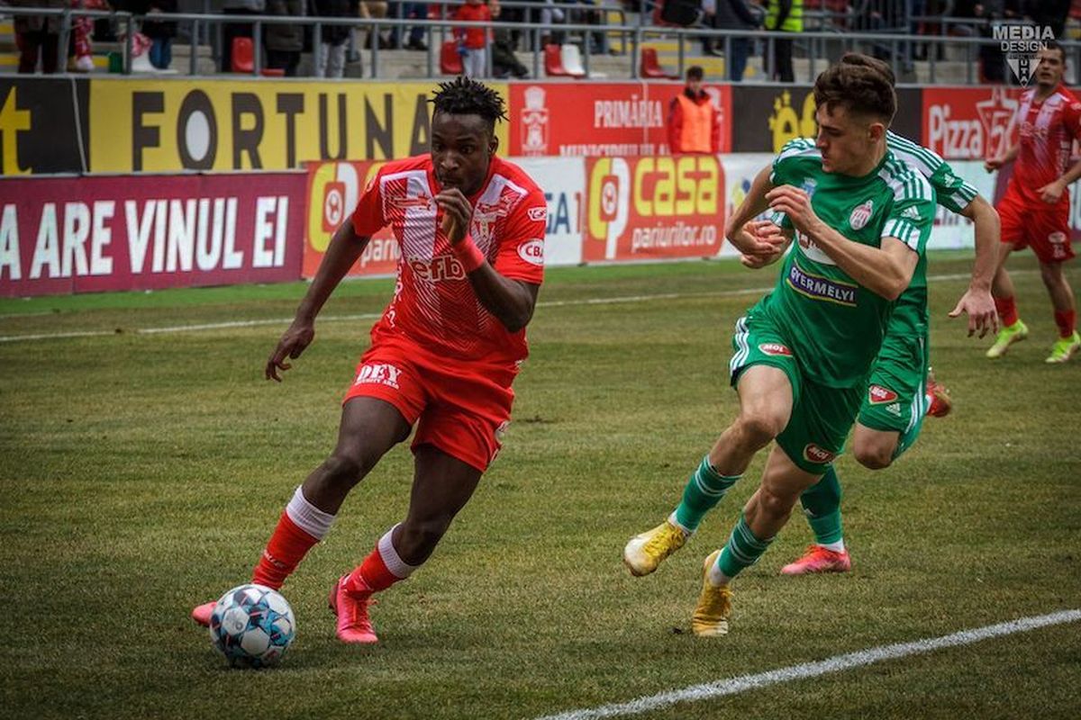 Nigerianul Otele a debutat la UTA! Cum a evoluat în primul meci pentru echipa din Arad + Primele declarații
