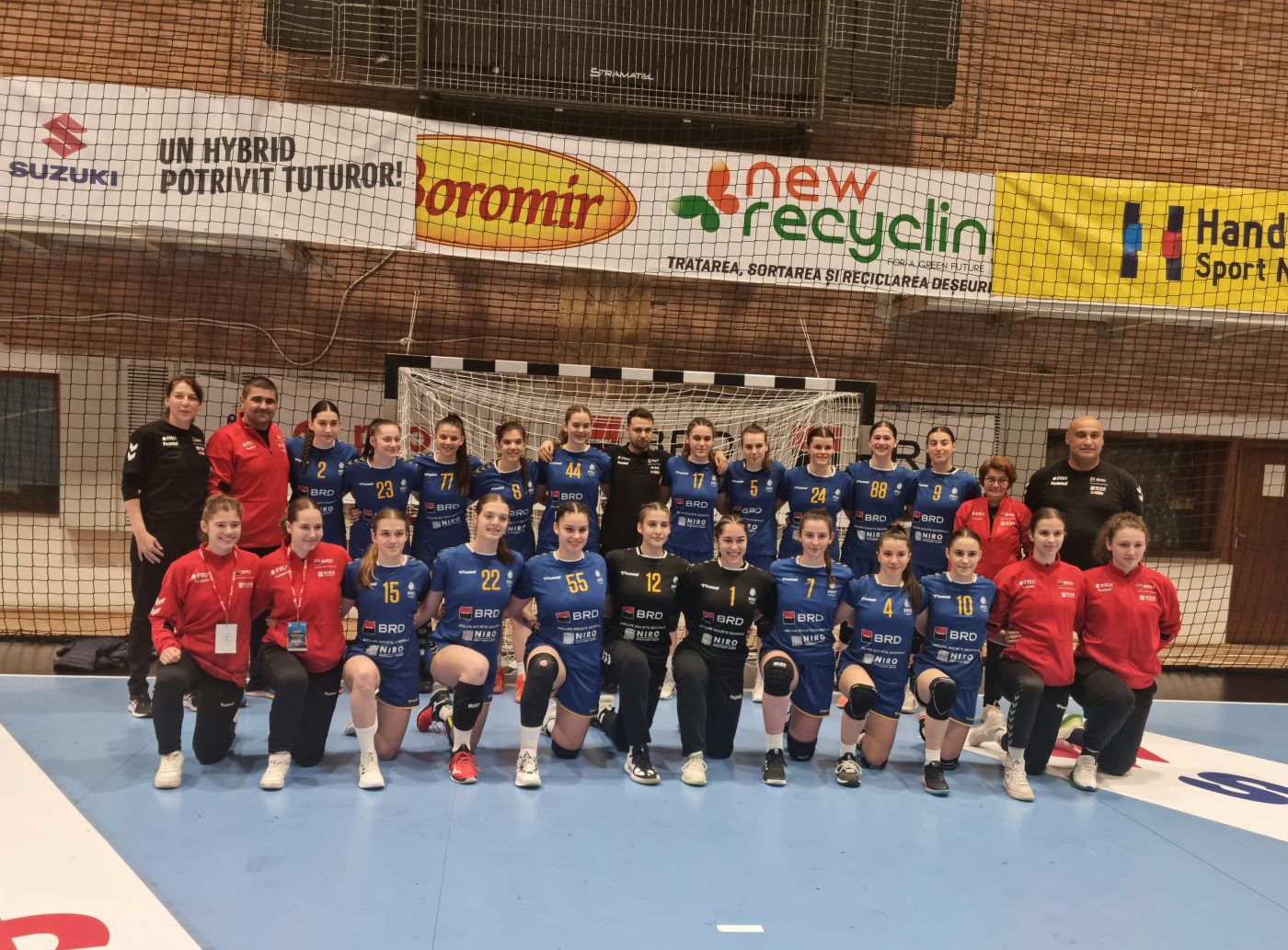 Naționala de junioare a României s-a clasat pe locul 2 la Trofeul Carpați de la Râmnicu Vâlcea
