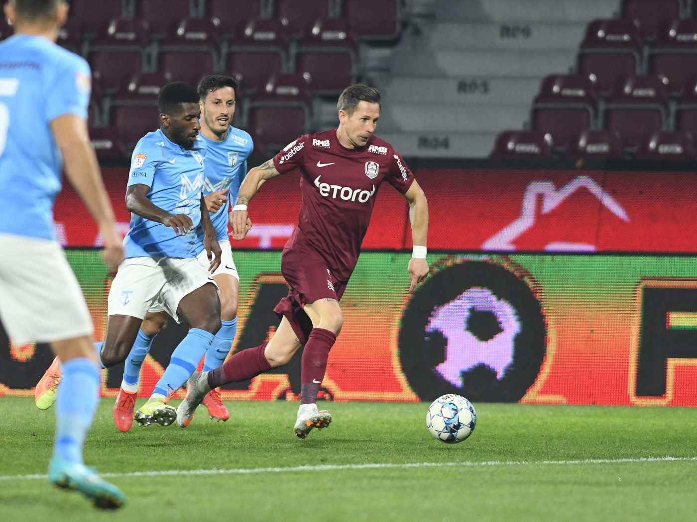 FC Voluntari – CFR Cluj 0-1, Live Video Online, în etapa cu numărul 29 a Ligii 1. Liderul conduce grație golului semnat de Andrei Burcă! A început repriza a doua