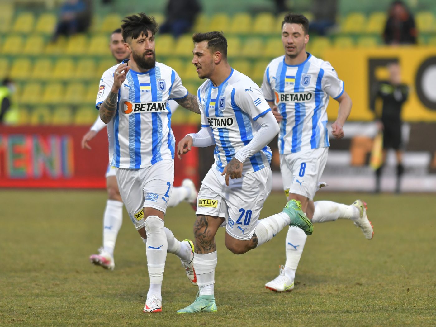 CS Mioveni – Universitatea Craiova 0-3, în etapa 29 din Liga 1 | Markovic și Baiaram îi aduc cele trei puncte lui Laurențiu Reghecampf!