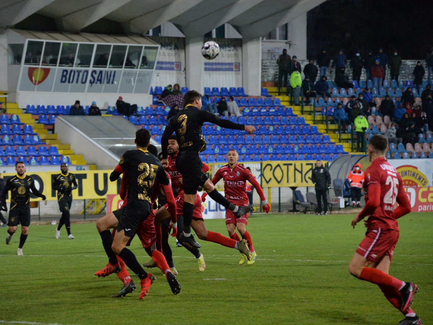 FC Botoșani – Gaz Metan 5-0. Oaspeții, la pământ în debutul play-out-ului