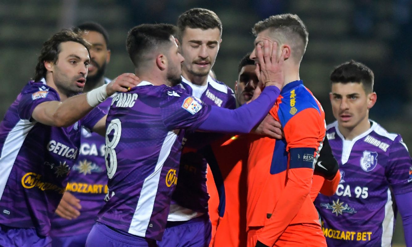 Ce spun reprezentanții Poliției despre conflictul fizic dintre Florin Tănase și preparatorul fizic al celor de la FC Argeș! „Dacă partea vătămată nu depune plângere, nu putem face asta”
