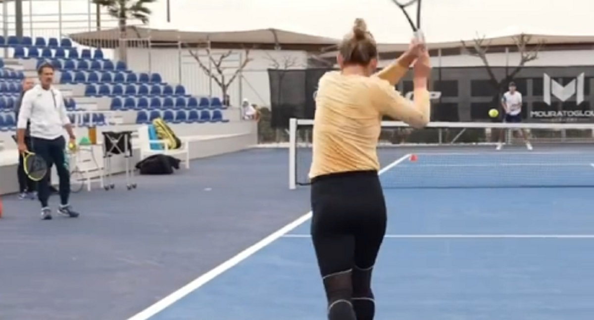 Simona Halep, antrenată de însuși Patrick Mouratoglou la academia francezului! Imaginile care o vor face invidioasă pe Serena Williams | VIDEO