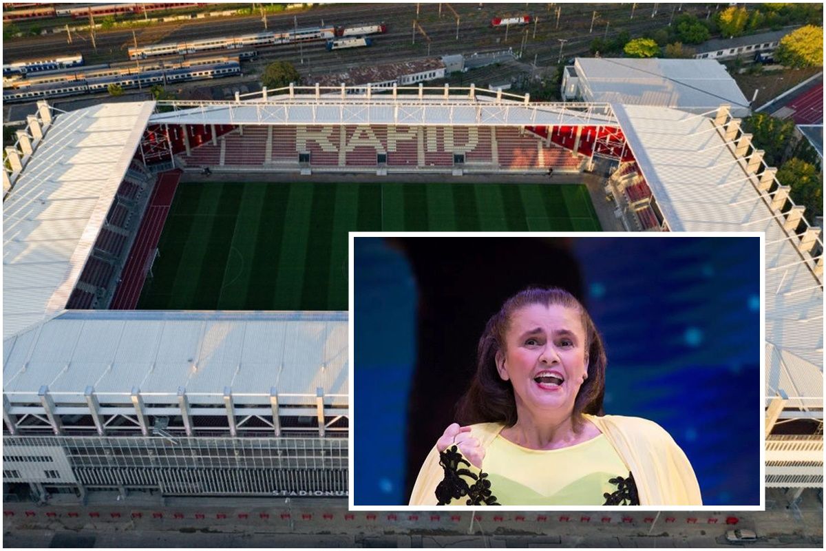 Surpriză uriașă! Soprana Felicia Filip va cânta imnul României la inaugurarea stadionului Rapid