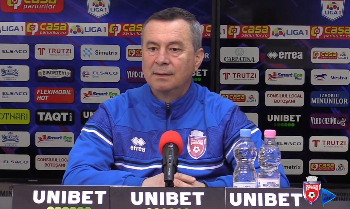 FC Botoșani are armele încărcate pentru vizita celor de la UTA: „Nu am fi de-a dreptul mulțumiți cu un egal”