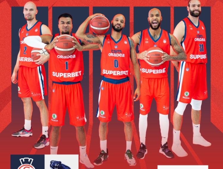 CSM Oradea pierde calificarea în semifinalele FIBA Europe Cup! Înfrângere pe teren propriu cu Bakken Bears