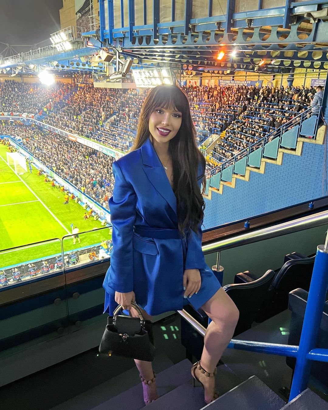 Maria Liman, cea mai frumoasă fană a lui Chelsea, jefuită în Londra