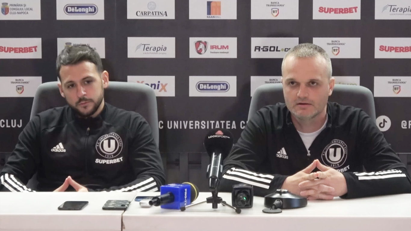 ”U” Cluj, cu gândul la victorie înaintea derby-ului cu Petrolul. Erik Lincar, discurs războinic. Antrenorul promite că meciul va fi diferit de cel din sezonul regular