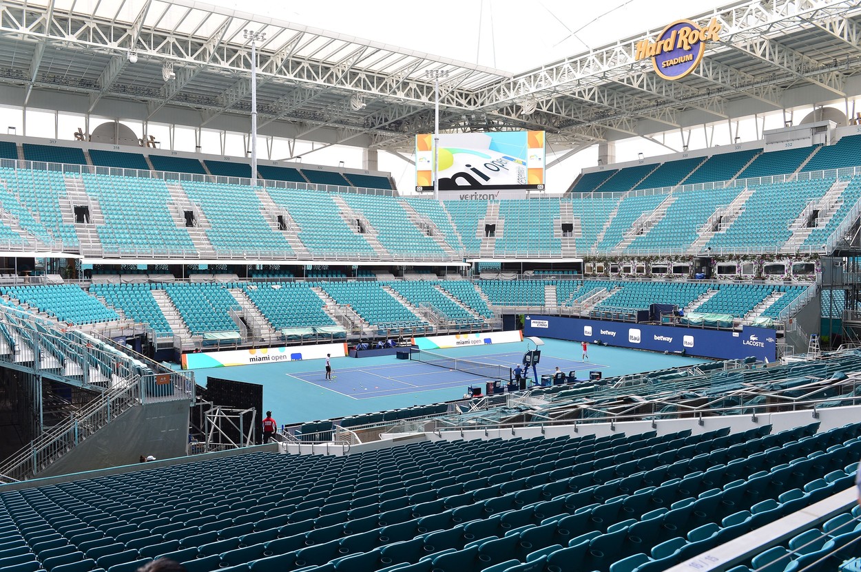 Centralul de la Miami, construit după modelul brevetat de Ion Țiriac! Povestea fascinantă a arenei care va găzdui meciurile Simonei Halep | VIDEO EXCLUSIV PROSPORT