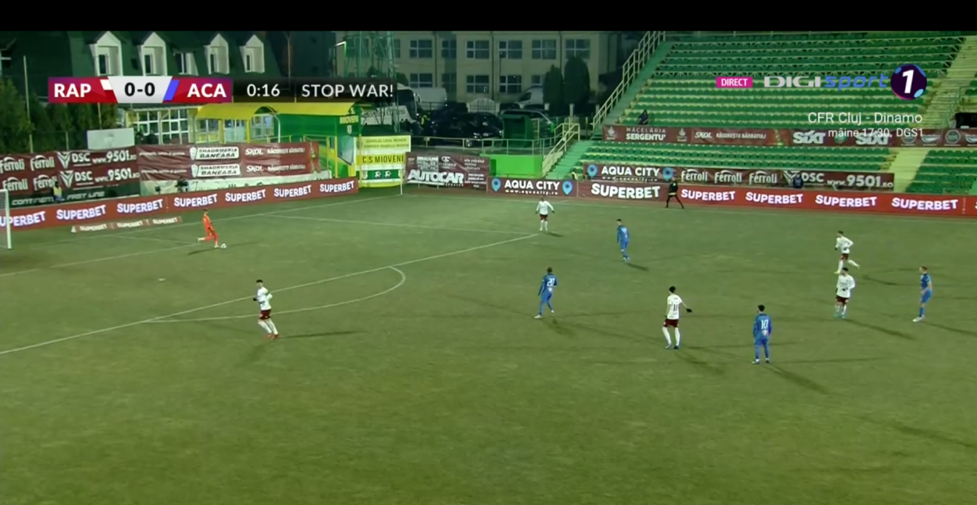 Rapid – Academica Clinceni 0-0, Live Video Online, în etapa cu numărul 30 a Ligii 1. Portarul Andrei Ureche menține tabela intactă după prima repriză! Pauză la Mioveni