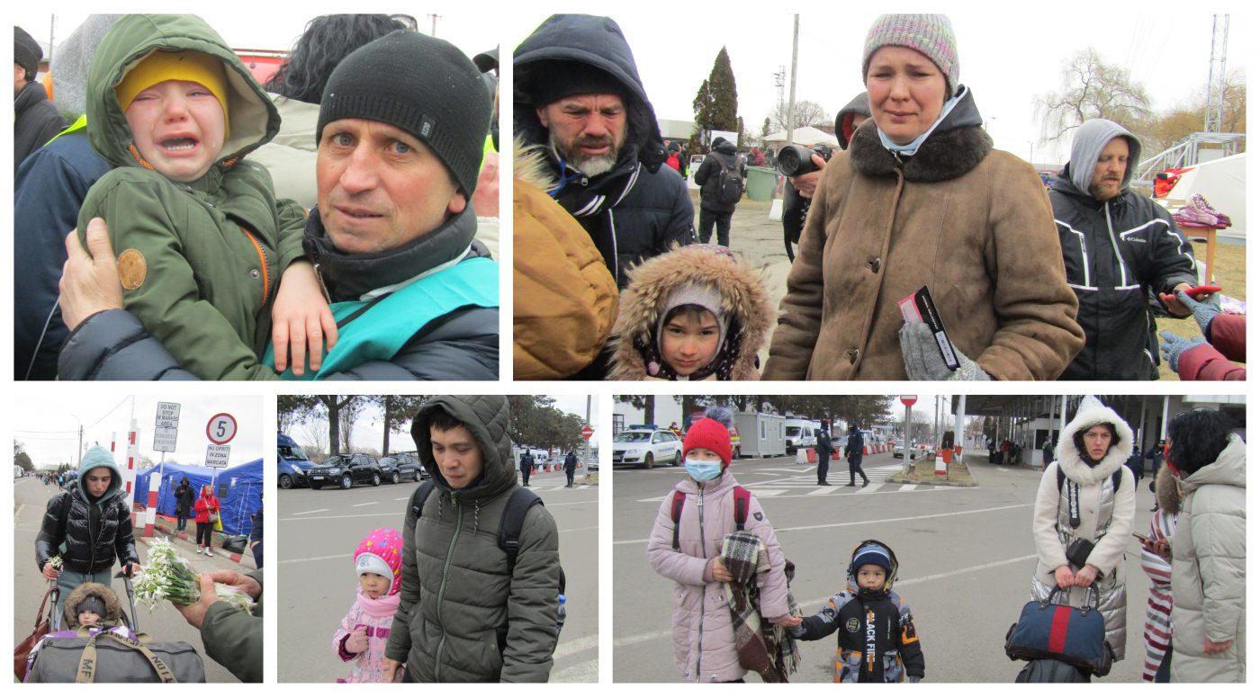 Siret, poartă spre supraviețuire! REPORTAJ tulburător în Vama Siret, unde sute de refugiați ucraineni, majoritatea femei și copii, fug spre România din calea bombardamentelor rușilor. Povești cutremurătoare și gesturi emoționante