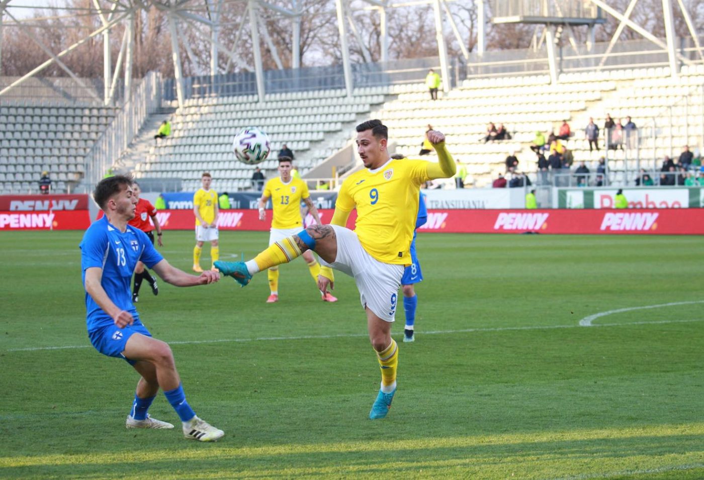 România U21 – Finlanda U21 2-1. „Tricolorii” se impun la limită după ce Birligea și Miculescu au întors soarta partidei în ultimele minute