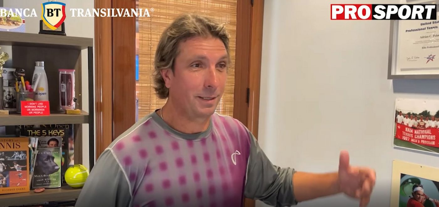 Adrian Pelmuș a primit de la celebrul Nick Bollettieri una dintre cele 15 ediții de lux ale cărții Bollettieri’s Tennis Handbook! „Am rămas buni prieteni!” | VIDEO EXCLUSIV