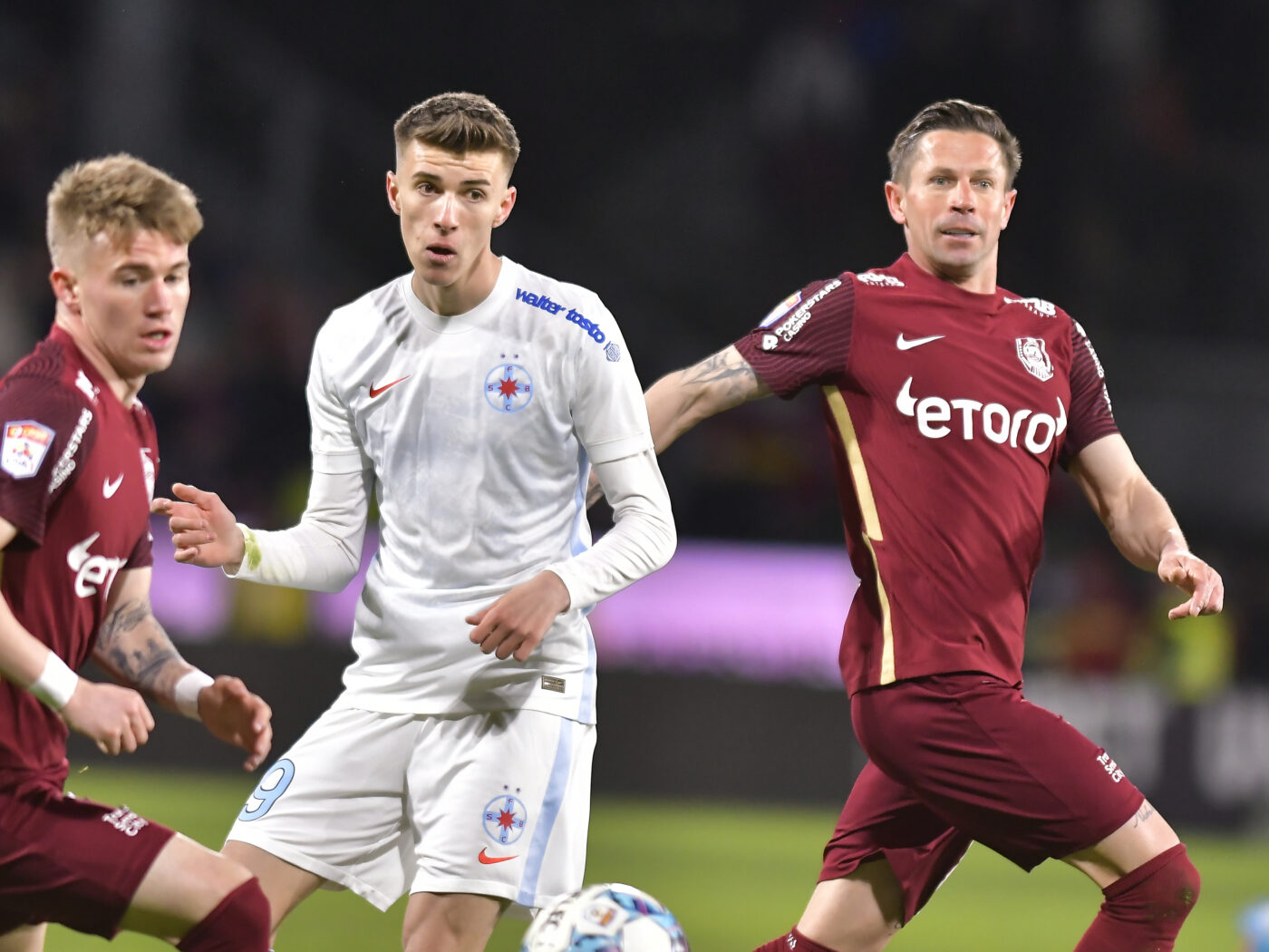 Înscrie pe bandă rulantă, dar rămâne modest! Octavian Popescu, după CFR Cluj – FCSB: „Nu mă gândesc că o să fiu ca Ronaldo, sper să ajung la jumătatea lui”