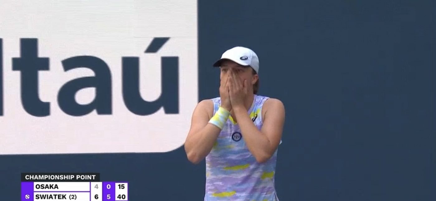 Fantast-Iga! Swiatek a cucerit turneul de la Miami după o finală incredibilă cu Naomi Osaka! Poloneza a ajuns la trei titluri consecutive în circuitul WTA | VIDEO