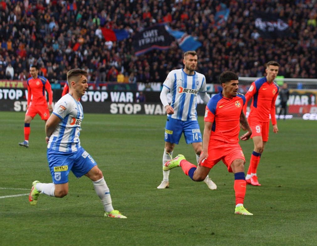 FCSB – Universitatea Craiova 0-1, Live Video Online în etapa a 3-a din play-off-ul Ligii 1. Andrei Ivan înscrie din penalty