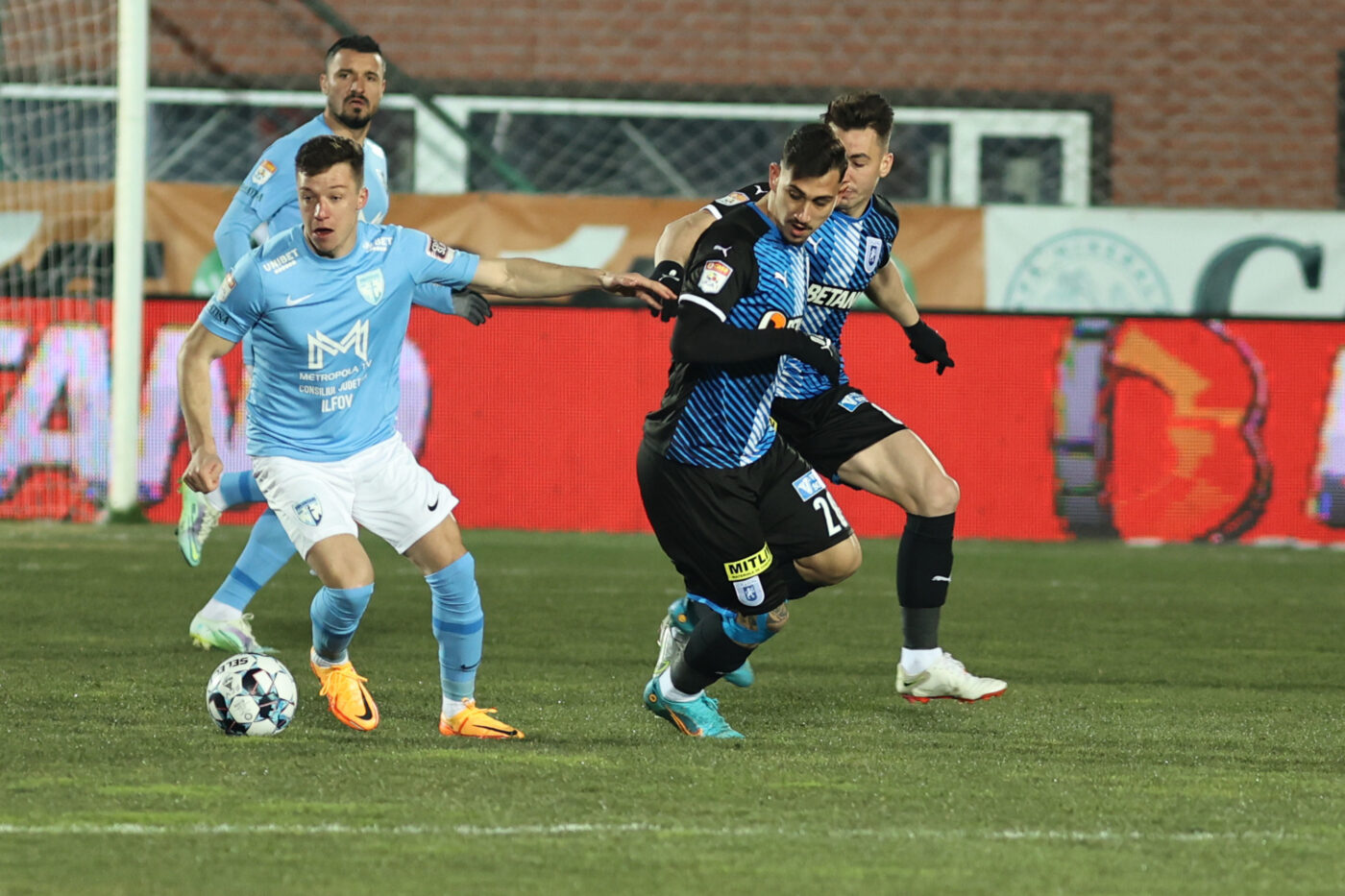 Universitatea Craiova – FC Voluntari 1-0, Live Video Online în etapa 7 din play-off-ul Ligii 1. Baiaram deschide scorul