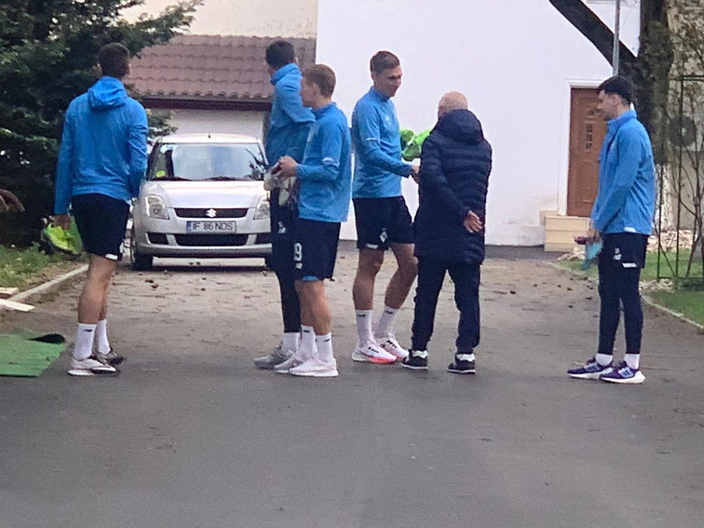 Dinamo Kiev, antrenament la Snagov înainte amicalul cu FCSB! | FOTO EXCLUSIV