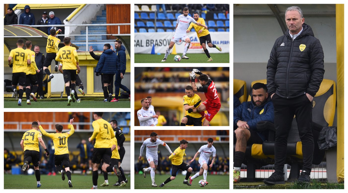 Brașovul a revenit de la 0-3 cu FC Buzău, dar a pierdut dramatic în prelungiri! Călin Moldovan: ”Este mare păcat! La 3-3 chiar am crezut că putem câștiga. Barajul rămâne opțiunea noastră”