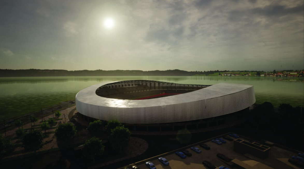 Situație tragicomică la Târgoviște! A fost aprobată construirea unui nou stadion, deși există doar o singură echipă în oraș, iar celălalt stadion este în proces de modernizare
