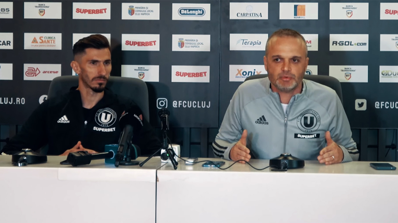 Erik Lincar, discurs deschis înaintea derby-ului ”U” Cluj – Steaua: ”Dacă ascultam tot, eram la Obregia.” Antrenorul, analiza jocului de pe Cluj Arena și mesaj ferm către suporteri: ”Lumea trebuie să ne sprijine, să ajungem în Liga 1”