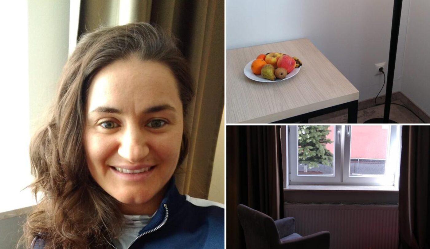 Imagini în exclusivitate cu Monica Niculescu în carantina din Radom. Sportiva ratează barajul cu Polonia din Fed Cup | GALERIE FOTO