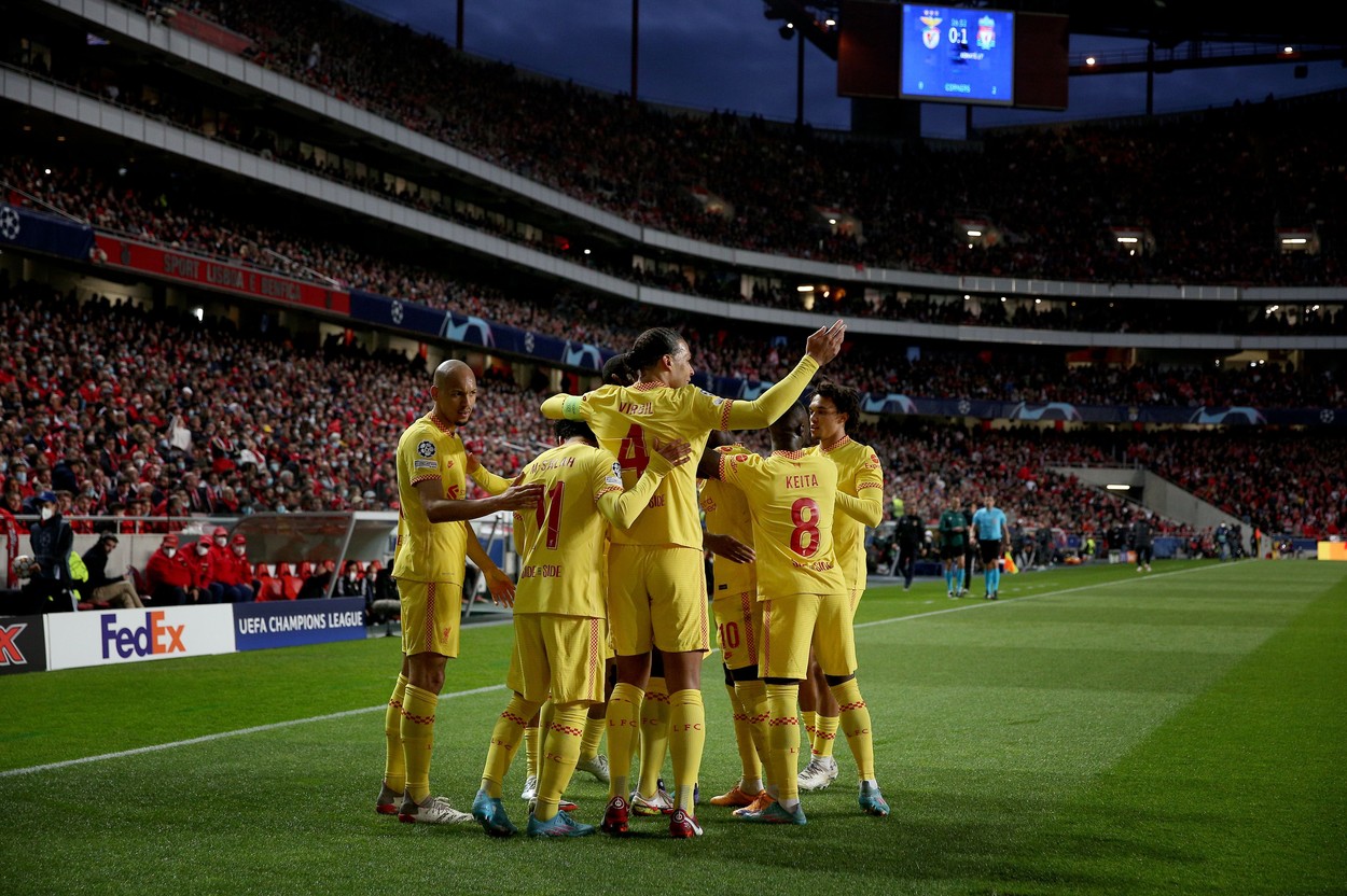 Manchester City – Atletico Madrid 1-0 și Benfica – Liverpool 1-3, în sferturile Ligii Campionilor | Klopp și Guardiola pornesc cu un avantaj în retur!