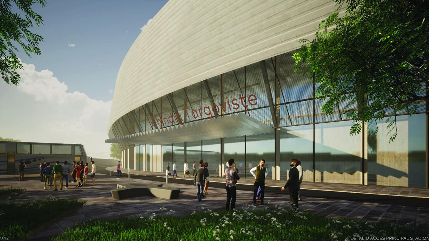 Anunț bombă la Târgoviște! Guvernul a aprobat indicatorii tehnico-economici pentru noul stadion. Ce se va întâmpla cu arena „Eugen Popescu”, aflată de aproape 3 ani în reabilitare?