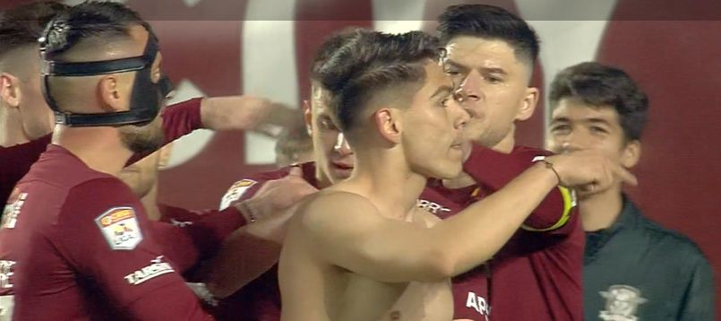 Antonio Sefer, primul gol în Liga 1 la meciul cu numărul 100! Reușită superbă în Rapid – FC Botoșani | VIDEO