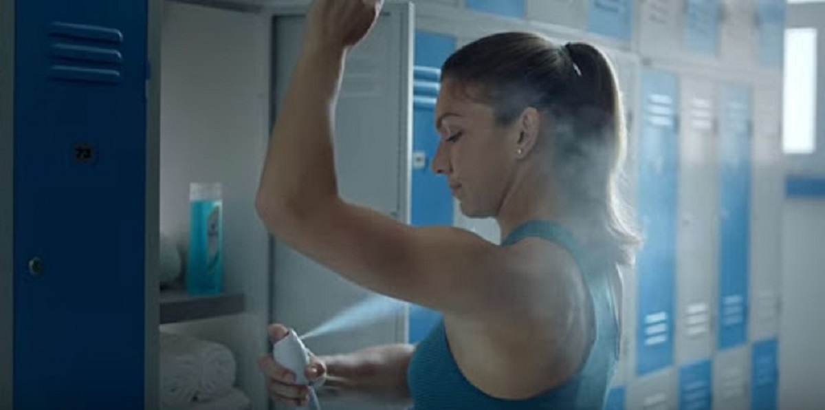 Ce a putut păți Simona Halep după ultima reclamă la deodorant: „S-a întâmplat într-o milisecundă!” EXCLUSIV