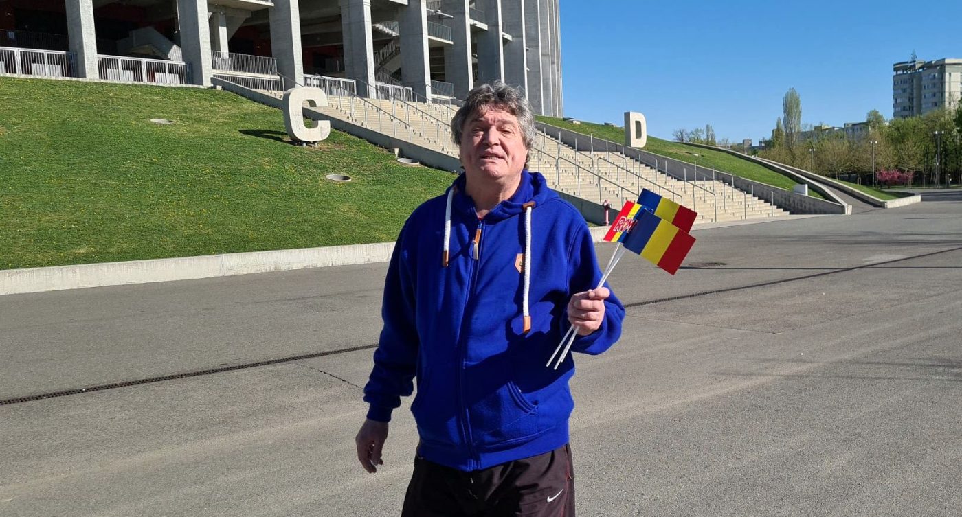Sorin Răducanu, show la Arena Națională după ce a fost interzis la alegerile FRF! Mesaj dur pentru Răzvan Burleanu: „Ceaușescu reales!” | FOTO & VIDEO EXCLUSIV