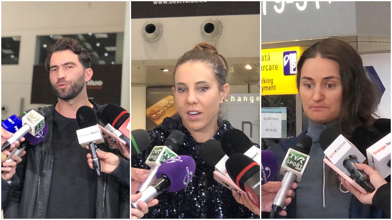 Echipa de Fed Cup a României a plecat în Poloniei! Monica Niculescu și Mihaela Buzărnescu, alături de căpitanul nejucător Horia Tecău întâlnesc liderul WTA: „Sper să folosim asta în favoarea noastră!”