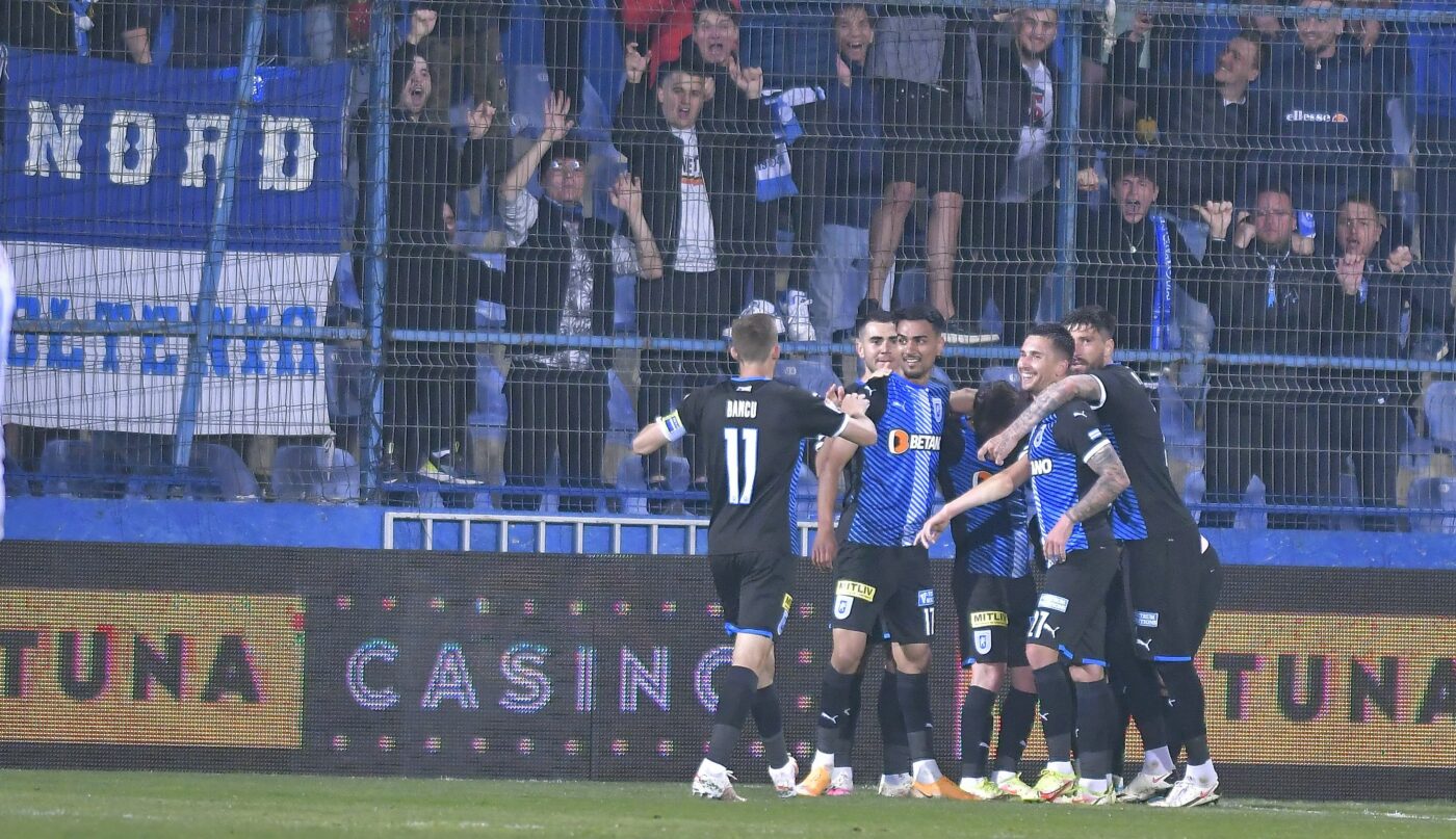Farul Constanța – Universitatea Craiova 0-3, în etapa a 5-a din play-off-ul Ligii 1 | Echipa lui Gică Hagi, umilită de oltenii lui Laurențiu Reghecampf