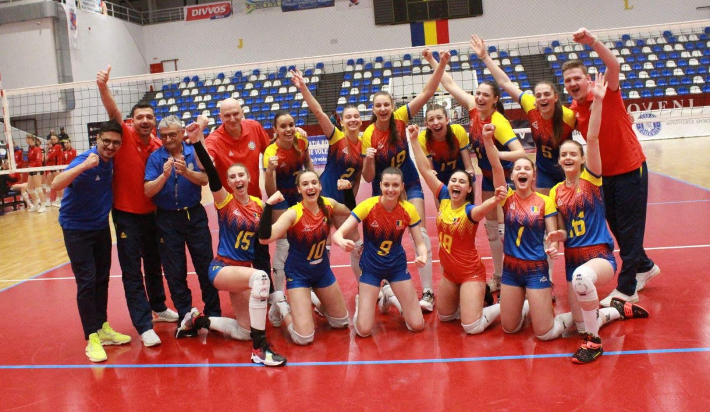 Cu o aruncătoare de suliță în echipă, naționala României s-a calificat la Campionatele Europene de volei Under 19! „Îmi plac ambele sporturi la fel de mult”