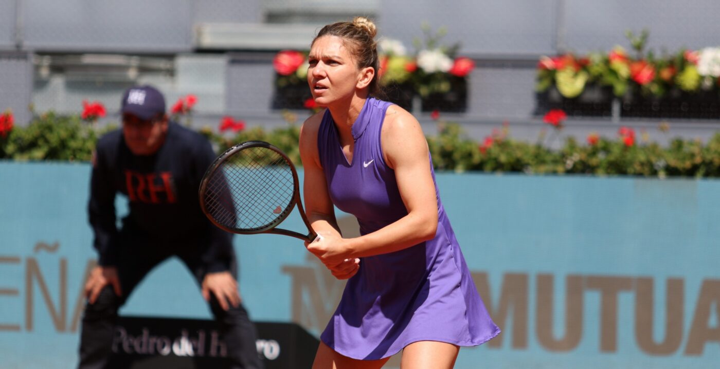 Simona Halep, eliminată în sferturi la Madrid! Ons Jabeur a făcut un meci fenomenal și a îngenuncheat-o pe româncă