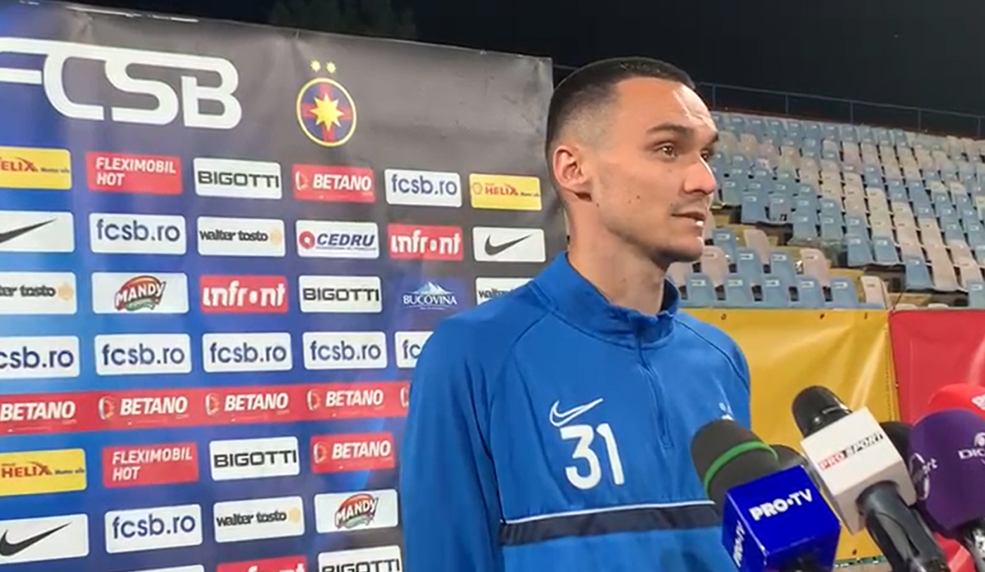 Adrian Șut, în lacrimi, la prima dublă din carieră: „I-am dedicat golul, am arătat numărul lui”