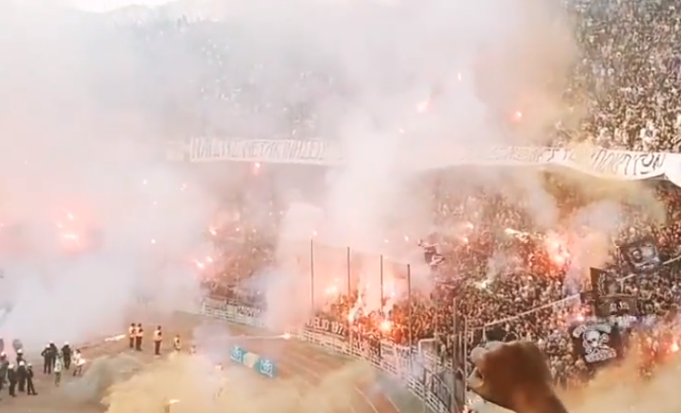 Bătaie generală la finala Cupei Greciei dintre PAOK și Panathinaikos! Un fotbalist a fost lovit cu o piatră, iar meciul a fost oprit | VIDEO & FOTO