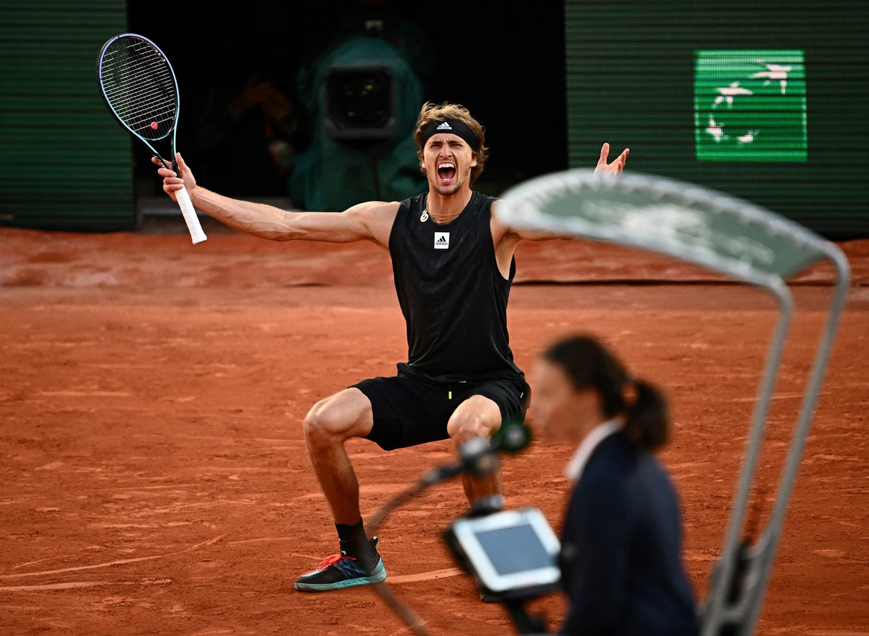 Alexander Zverev, calificare superbă în semifinale la Roland Garros: „Am făcut pe mine!” Cu cine se va bate pentru un loc în finala de la Paris