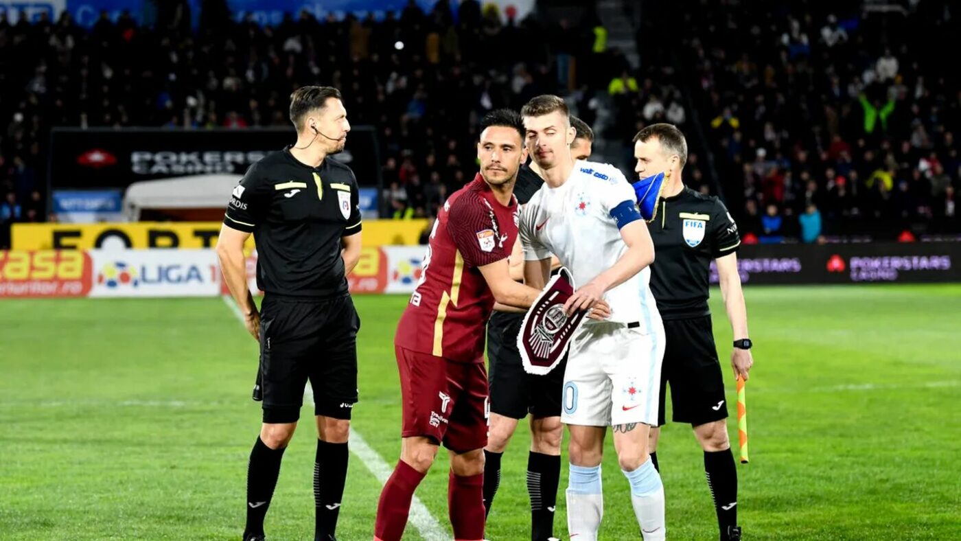 FCSB – CFR Cluj 0-0, Live Video Online. Dimitrov, aproape de autogol! Bălgădean se opune deschiderii scorului